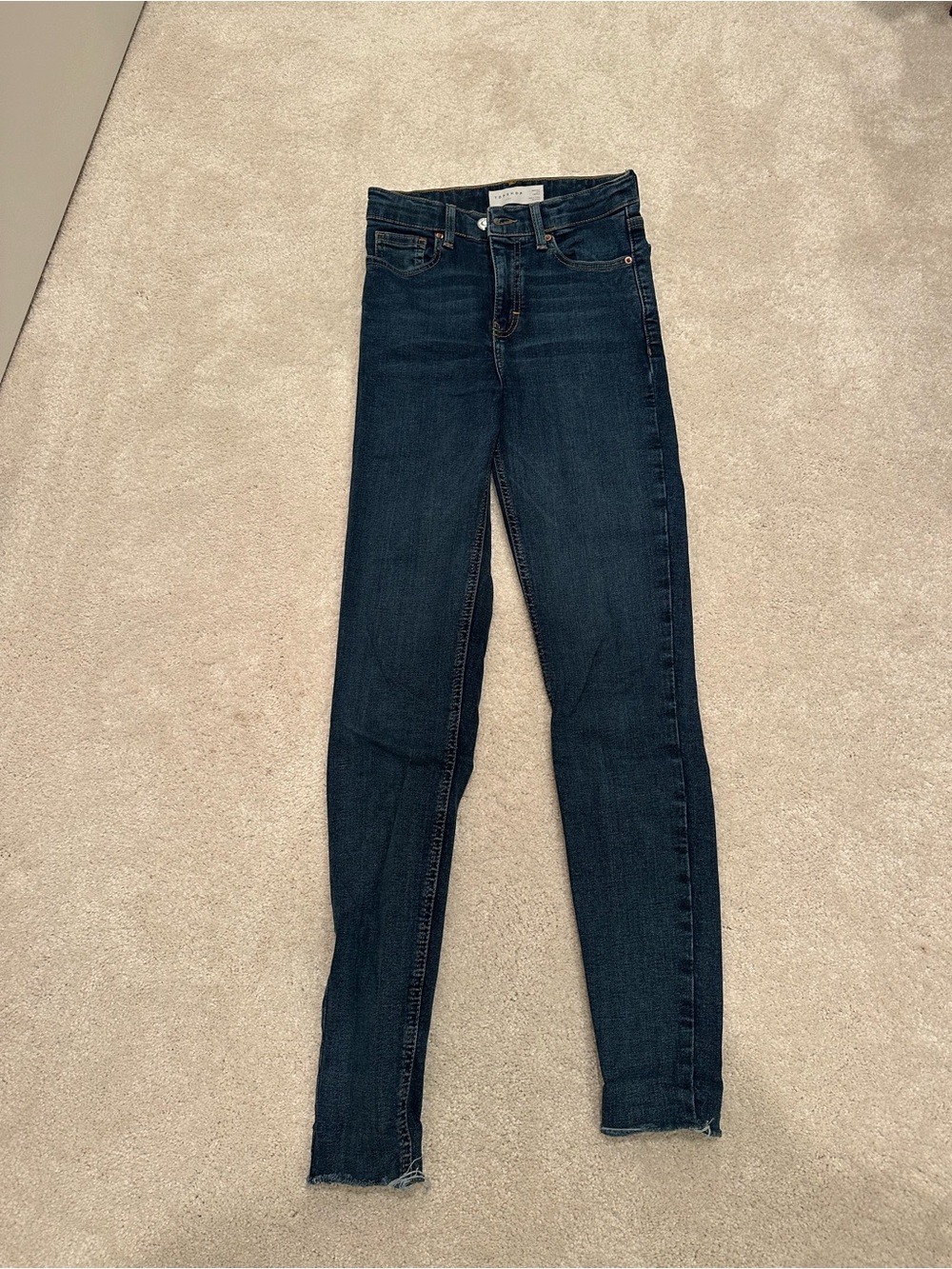 Top shop Jamie Dark Blue High-Rise Skinny Jeans - Women